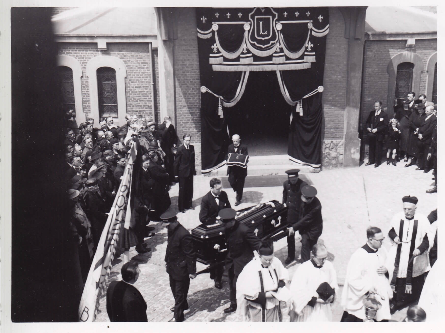 1938 1 juin Funérailles d'Auguste Lannoye à Genval c Fonds Lannoye (Ed. Rétro Rixensart)_5
