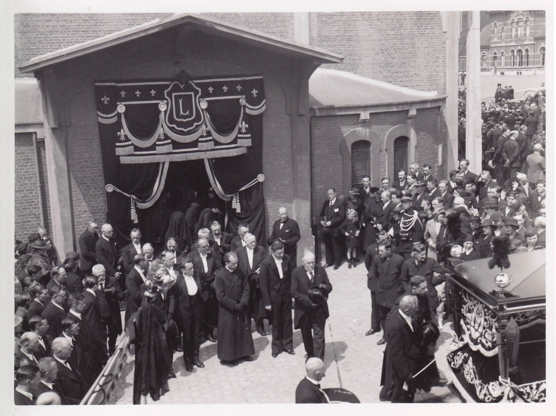 1938 1 juin Funérailles d'Auguste Lannoye à Genval c Fonds Lannoye (Ed. Rétro Rixensart)_7
